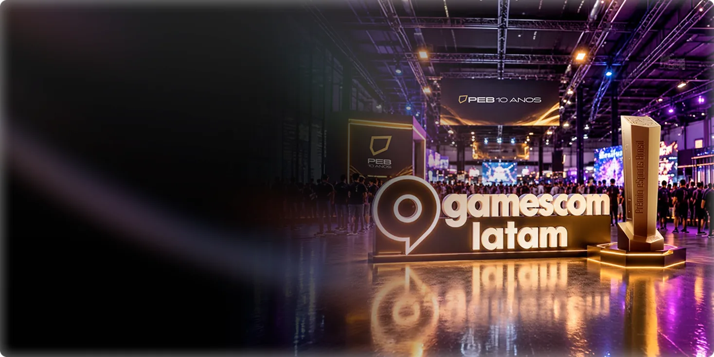 Palco do Prêmio eSports Brasil na gamescom latam