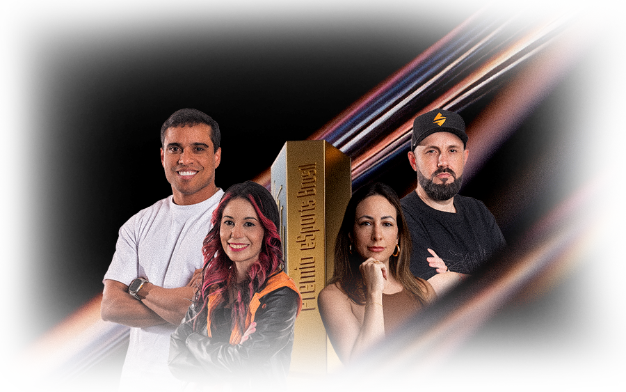 Membros do Superjúri do Prêmio eSports Brasil